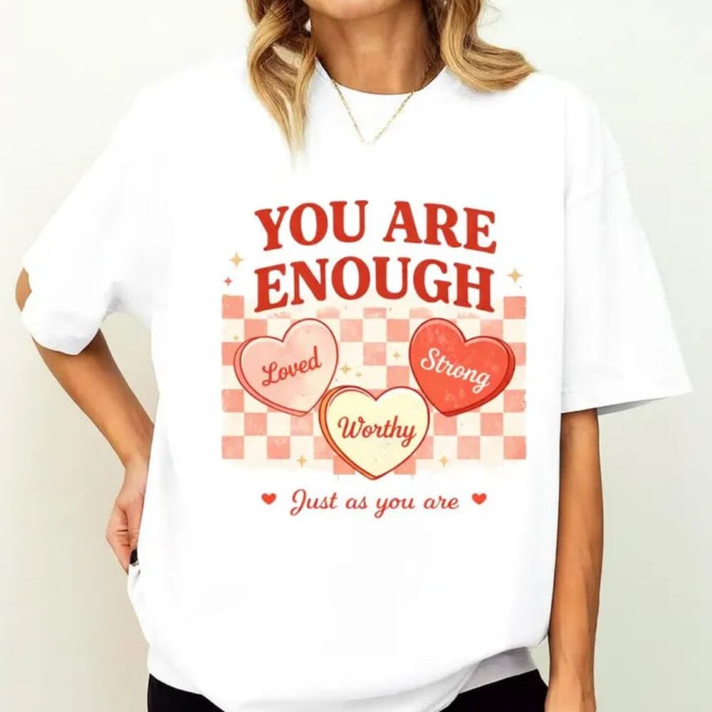 Heart Graphic Tee, Cute Valentines Day Shirt, Valentines Day Gift